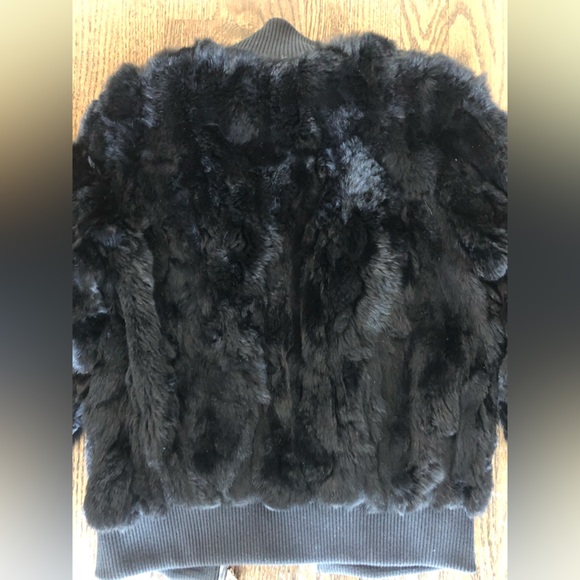 Bagatelle rabbit fur bomber, XS - Picture 5 of 6